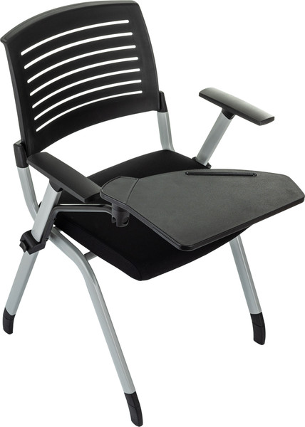 Изображение товара Стул офисный Бюрократ X-Click-PP со столиком (черный/серый)