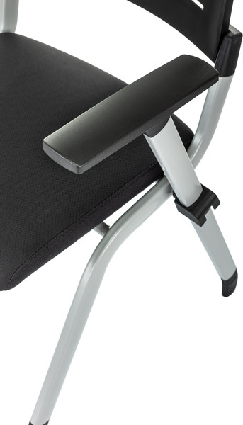 Изображение товара Стул офисный Бюрократ X-Click-PP со столиком (черный/серый)