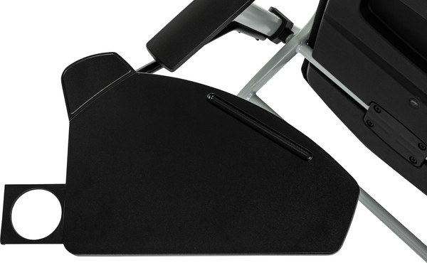 Изображение товара Стул офисный Бюрократ X-Click-PP со столиком (черный/серый)