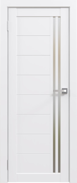 Изображение товара Дверь межкомнатная Юни Амати 26 90x200 (белая шагрень/стекло белое)