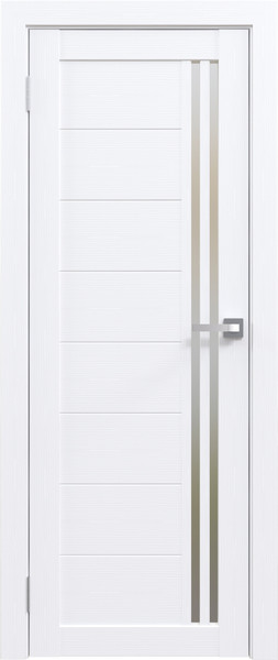 Изображение товара Дверь межкомнатная Юни Амати 26 90x200 (бьянко/стекло белое)