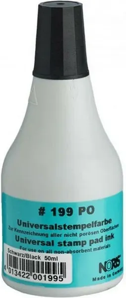 Изображение товара Краска штемпельная Noris Универсальный / 520402 (50мл, черный)