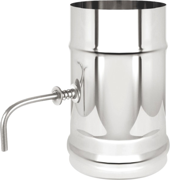 Изображение товара Шибер для дымохода Везувий Поворотный AISI 304 0.8 д.115