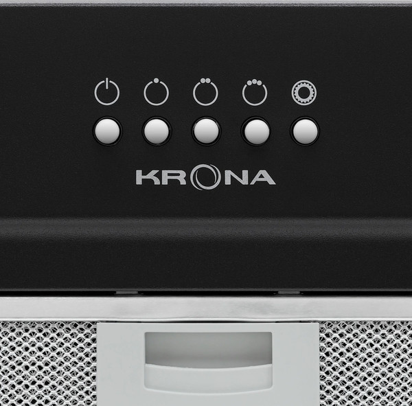 Изображение товара Вытяжка скрытая Krona Kate 600 PB V2 / КА-00011819 (черый)