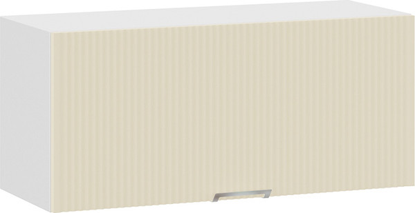 Изображение товара Шкаф под вытяжку ТриЯ Кимберли 1В8Г с одной откидной дверью (белый/крем)