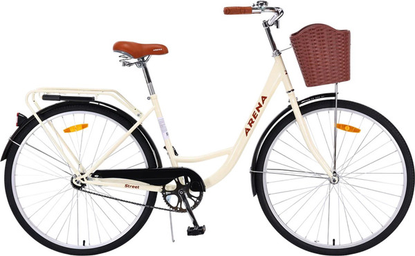 Изображение товара Велосипед Arena Street 28 2026 (17, бежевый, разобранный, в коробке)