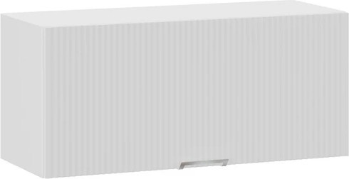 Изображение товара Шкаф под вытяжку ТриЯ Кимберли 1В8Г с одной откидной дверью (белый/сноу)