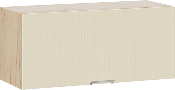 Изображение товара Шкаф под вытяжку ТриЯ Кимберли 1В8Г с одной откидной дверью (дуб крафт золотой/крем)