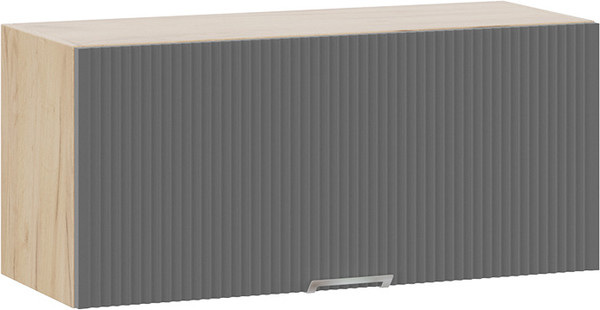 Изображение товара Шкаф под вытяжку ТриЯ Кимберли 1В8Г с одной откидной дверью (дуб крафт золотой/титан)