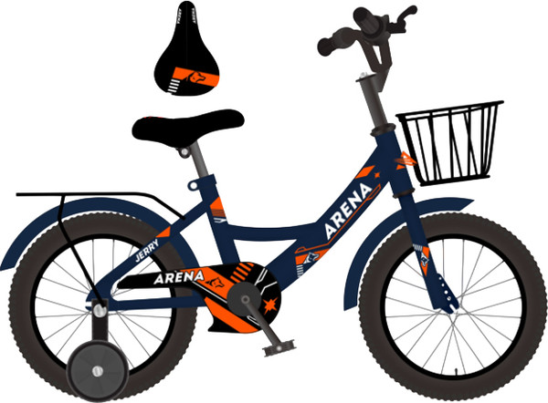 Изображение товара Детский велосипед Arena Jerry 20 (синий, разобранный, в коробке)