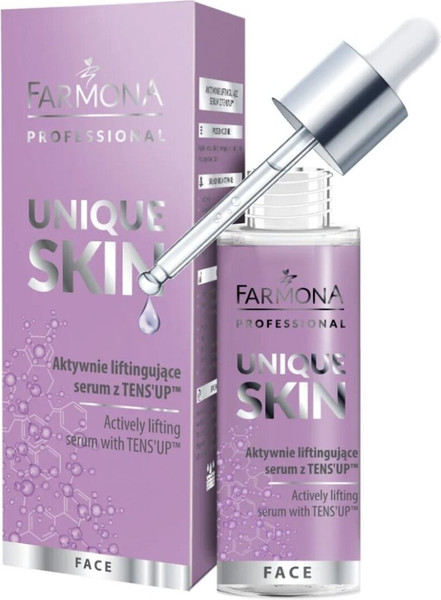 Изображение товара Сыворотка для лица Farmona Professional Unique Skin Подтягивающая с комплексом Tensup (30мл)