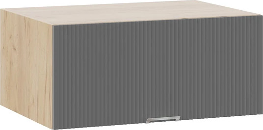 Изображение товара Шкаф под вытяжку ТриЯ Кимберли 1В8ГП с одной откидной дверью (дуб крафт золотой/титан)