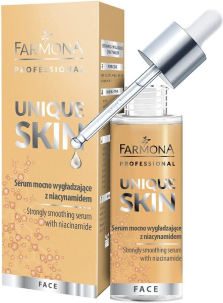 Изображение товара Сыворотка для лица Farmona Professional Unique Skin Разглаживающая с ниацинамидом (30мл)