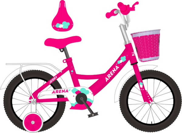 Изображение товара Детский велосипед Arena Jerry 20 (розовый, разобранный, в коробке)