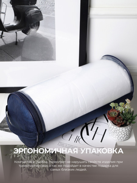 Изображение товара Подушка для сна BIO-LINE 3D 50x70 / PS (синий)