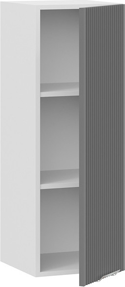 Изображение товара Шкаф навесной для кухни ТриЯ Кимберли 1ВВ3 с одной дверью (белый/титан)