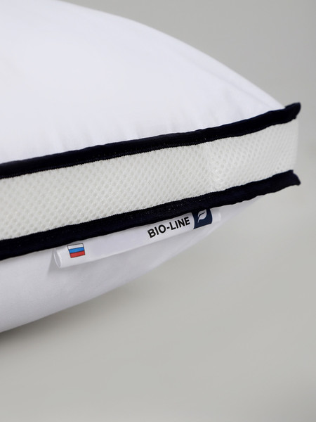 Изображение товара Подушка для сна BIO-LINE 3D с бортом 50x70 / PSB (синий)