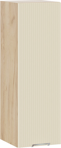 Изображение товара Шкаф навесной для кухни ТриЯ Кимберли 1ВВ3 с одной дверью (дуб крафт золотой/крем)