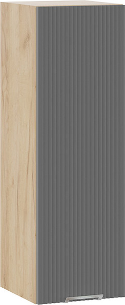 Изображение товара Шкаф навесной для кухни ТриЯ  Кимберли 1ВВ3 с одной дверью  (дуб крафт золотой/титан)