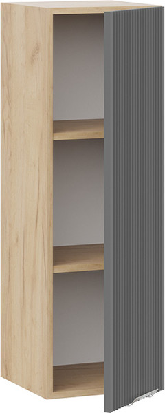 Изображение товара Шкаф навесной для кухни ТриЯ  Кимберли 1ВВ3 с одной дверью  (дуб крафт золотой/титан)