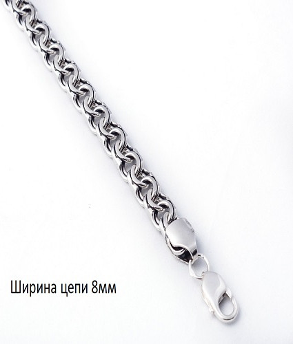 Изображение товара Цепочка из серебра Сильген 310-08-60 (60см)