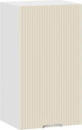 Изображение товара Шкаф навесной для кухни ТриЯ  Кимберли 1ВВ4 с одной дверью (белый/крем)
