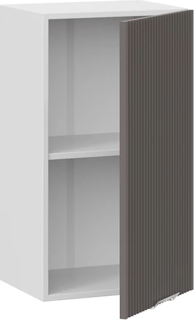 Изображение товара Шкаф навесной для кухни ТриЯ Кимберли 1ВВ4 с одной дверью (белый/муссон)