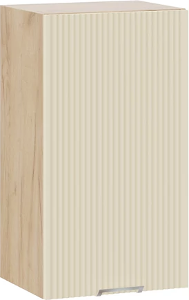 Изображение товара Шкаф навесной для кухни ТриЯ Кимберли 1ВВ4 с одной дверью (дуб крафт золотой/крем)