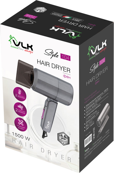 Изображение товара Фен VLK Style-104 (серый)