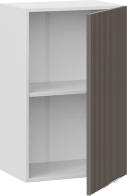Изображение товара Шкаф навесной для кухни ТриЯ Кимберли 1ВВ45 с одной дверью (белый/муссон)