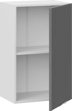 Изображение товара Шкаф навесной для кухни ТриЯ Кимберли 1ВВ45 с одной дверью (белый/титан)