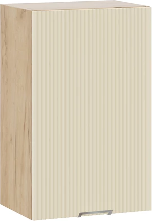 Изображение товара Шкаф навесной для кухни ТриЯ Кимберли 1ВВ45 с одной дверью (дуб крафт золотой/крем)