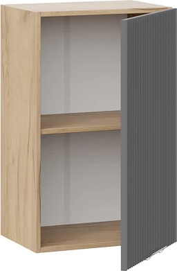 Изображение товара Шкаф навесной для кухни ТриЯ Кимберли 1ВВ45 с одной дверью (дуб крафт золотой/титан)