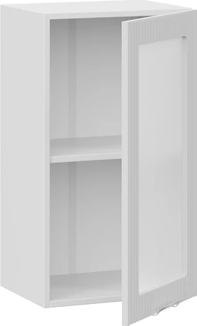 Изображение товара Шкаф навесной для кухни ТриЯ Кимберли 1ВВ45С с одной дверью (белый/сноу)