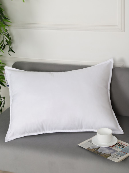 Изображение товара Подушка для сна BIO-LINE Полиэфирное волокно с тиковым чехлом 40x60 / PSE40 (белый)
