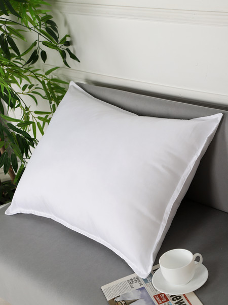 Изображение товара Подушка для сна BIO-LINE Полиэфирное волокно с тиковым чехлом 40x60 / PSE40 (белый)