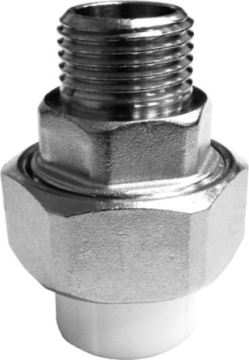 Изображение товара Муфта Valfex Усиленная 25х3/4" 60/15 / 10156020У (с наружной резьбой)