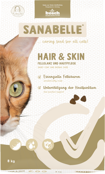 Изображение товара Сухой корм для кошек Bosch Petfood Sanabelle Hair&Skin (8кг)