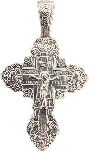 Изображение товара Крестик из серебра Сильген 290018