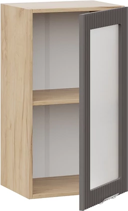 Изображение товара Шкаф навесной для кухни ТриЯ Кимберли 1ВВ4С с одной дверью (дуб крафт золотой/муссон)