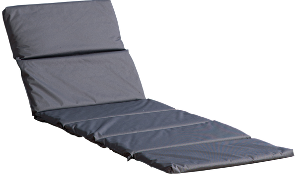 Изображение товара Матрас для садовой мебели BIO-LINE Оксфорд с завязками 60x190 / SZO (серый)