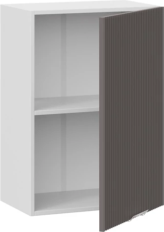 Изображение товара Шкаф навесной для кухни ТриЯ Кимберли 1ВВ5 с одной дверью (белый/муссон)