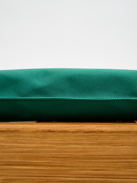 Изображение товара Матрас для садовой мебели BIO-LINE Оксфорд с завязками 60x190 / SZO (зеленый)