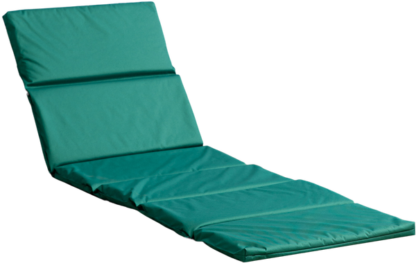 Изображение товара Матрас для садовой мебели BIO-LINE Оксфорд с завязками 60x190 / SZO (зеленый)