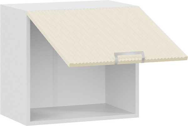 Изображение товара Шкаф под вытяжку ТриЯ Кимберли 1ВВ5Г с одной откидной дверью (белый/крем)