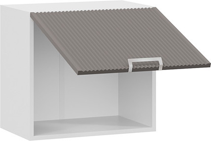 Изображение товара Шкаф под вытяжку ТриЯ Кимберли 1ВВ5Г с одной откидной дверью (белый/муссон)