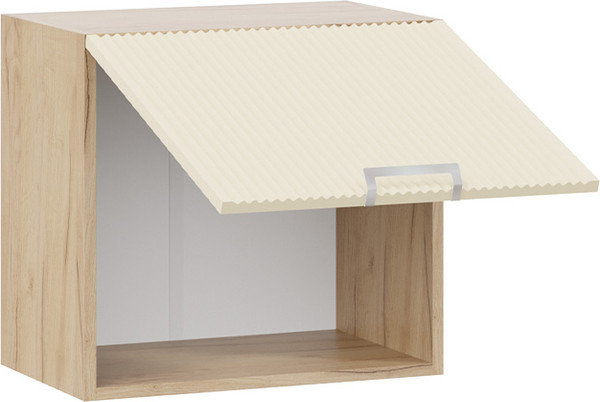 Изображение товара Шкаф под вытяжку ТриЯ Кимберли 1ВВ5Г с одной откидной дверью (дуб крафт золотой/крем)