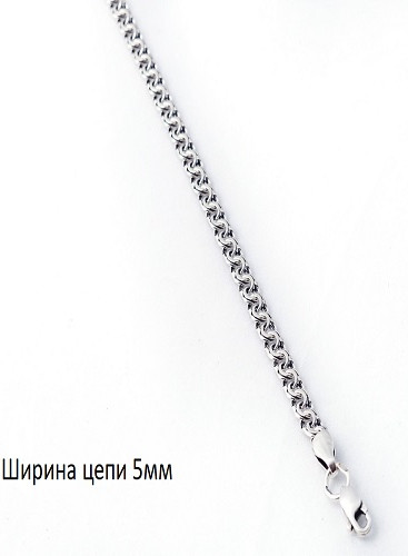 Изображение товара Цепочка из серебра Сильген 310-05-55 (55см)