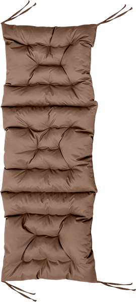 Изображение товара Матрас для садовой мебели BIO-LINE Оксфорд с 4 завязками 50x125 / MO50x125 (коричневый)
