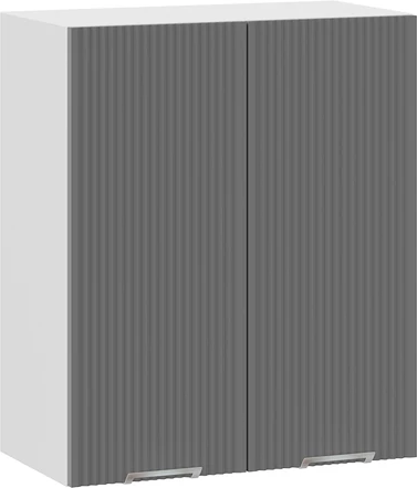 Изображение товара Шкаф навесной для кухни ТриЯ Кимберли 1ВВ6 с двумя дверьми (белый/титан)